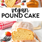 This Vegan Pound Cake recipe is a moist, buttery vanilla pound cake recipe made in one bowl and perfect as a breakfast or dessert. Plus, you will love its vanilla icing that turns the crumb even more tender and moist.