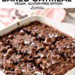 This Baked Brownie Oatmeal is a creamy chocolate baked oatmeal recipe packed with 7 grams of protein per serving for a fulfilling, healthy breakfast.