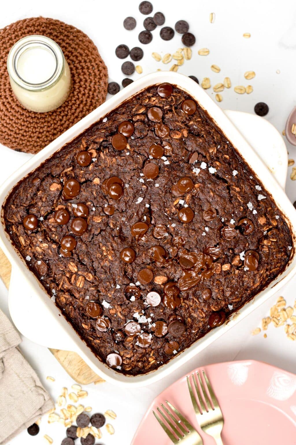 Brownie Baked Oatmeal The Conscious Plant Kitchen