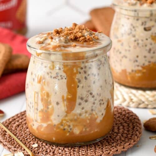 Biscoff Overnight Oats