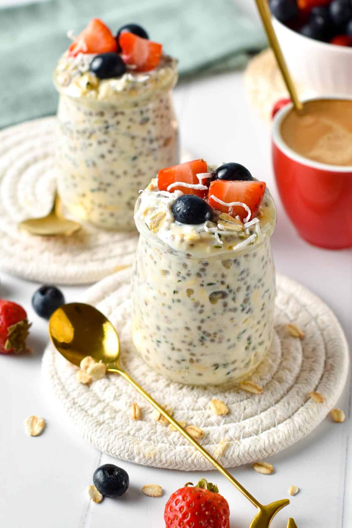 Diabetic Overnight Oats - The Conscious Plant Kitchen