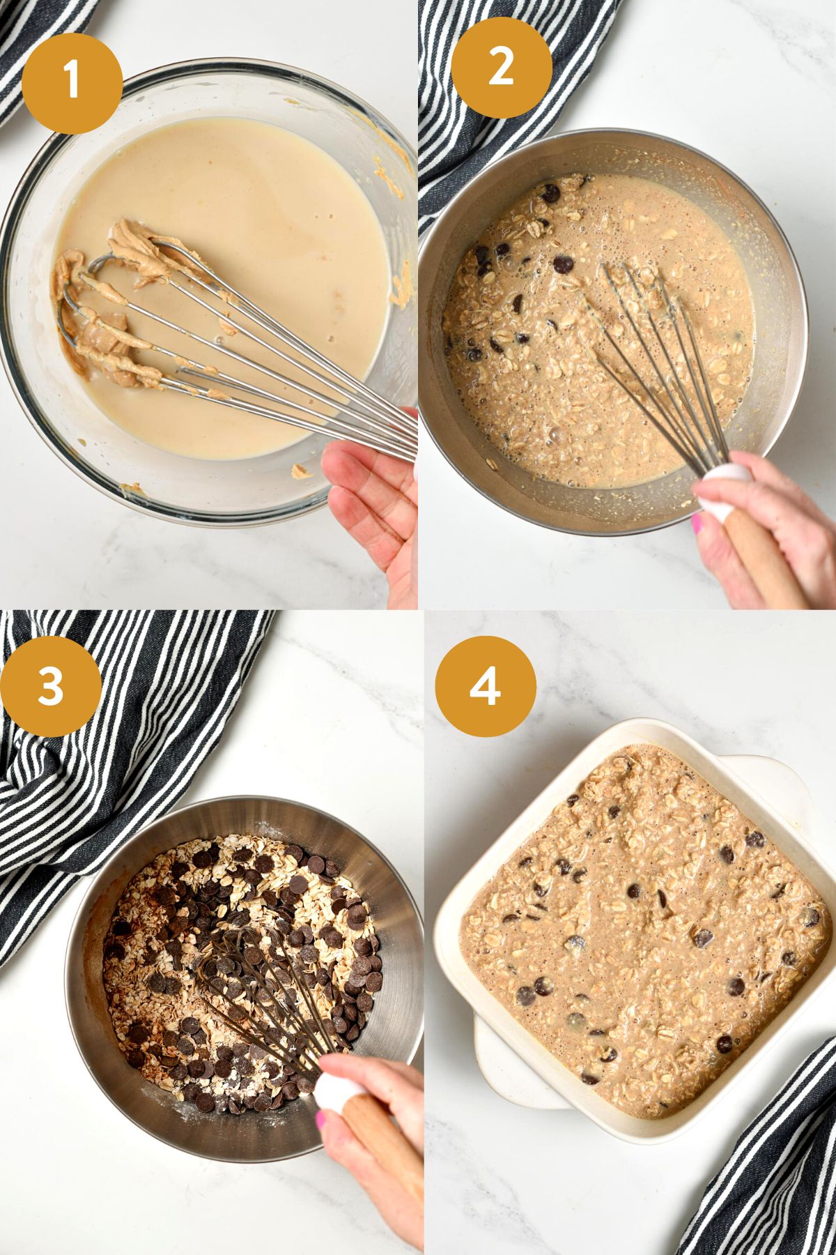 How to make peanut butter Baked Oatmeal