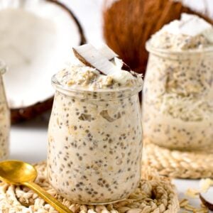 Overnight Oats With Coconut Milk