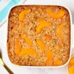 Peach Baked Oatmeal