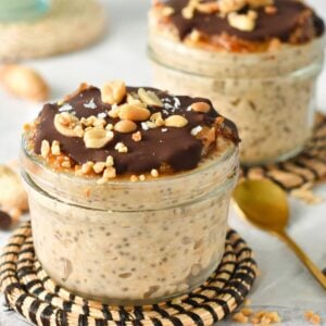 Snickers Overnight Oats