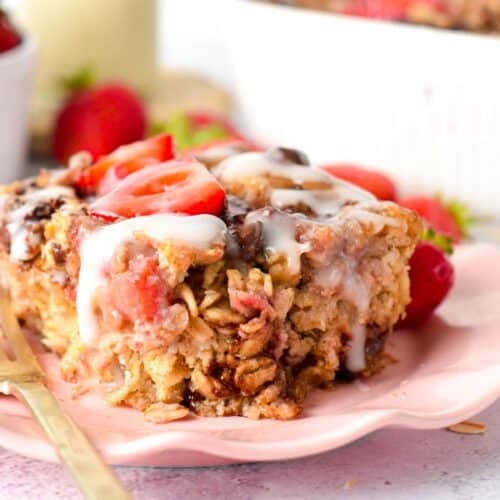 Strawberry Baked Oatmeal