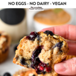 These Blueberry protein muffins are healthy blueberry muffins packed with 8.5 grams of proteins per serve. Plus, these protein muffins are also egg-free, dairy-free, and vegan-friendly.These Blueberry protein muffins are healthy blueberry muffins packed with 8.5 grams of proteins per serve. Plus, these protein muffins are also egg-free, dairy-free, and vegan-friendly.