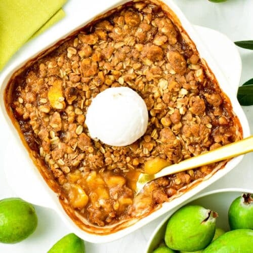 Feijoa Crumble