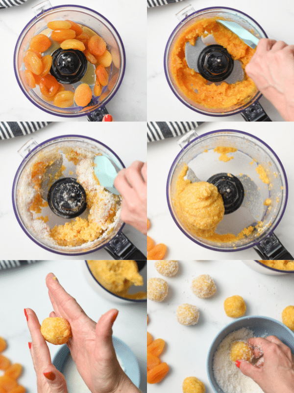 How to make Apricot Balls in a few pictures.