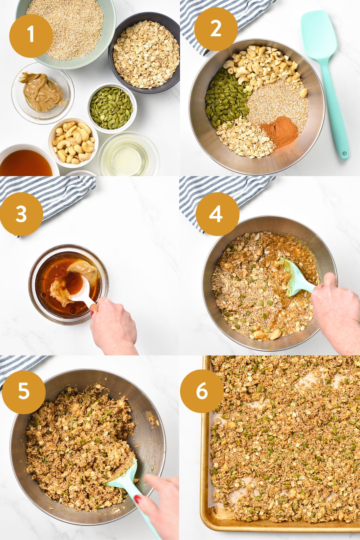 This homemade Steel Cut Oats Granola recipe is an easy, healthy crunchy granola recipe packed with proteins and fiber.