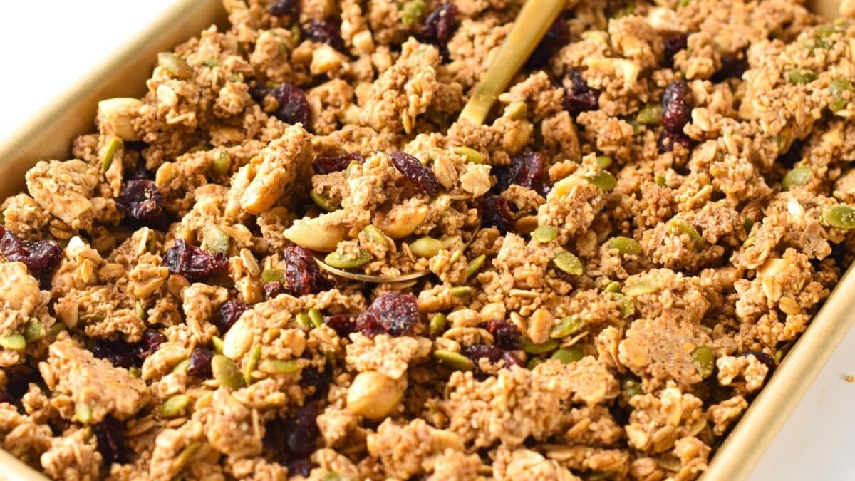 Steel Cut Oats Granola The Conscious Plant Kitchen