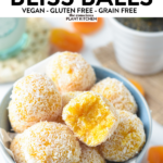 These Healthy Apricot Bliss Balls are easy nourishing Apricot Coconut Bliss ball recipes with a soft, moist texture and perfect as pre-workout energy balls or kids snacks.These Healthy Apricot Bliss Balls are easy nourishing Apricot Coconut Bliss ball recipes with a soft, moist texture and perfect as pre-workout energy balls or kids snacks.