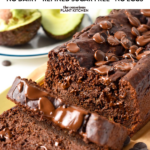 This chocolate avocado bread is a healthy chocolate bread packed with healthy fats from omega-3 naturally present in avocados. Plus, it's egg-free, dairy-free, and vegan too.