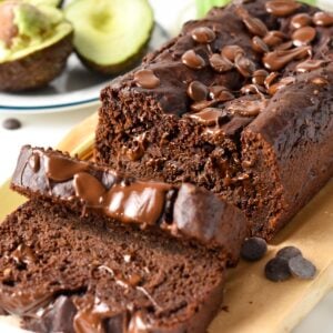 This chocolate avocado bread is a healthy chocolate bread packed with healthy fats from omega-3 naturally present in avocados. Plus, it's egg-free, dairy-free, and vegan too.