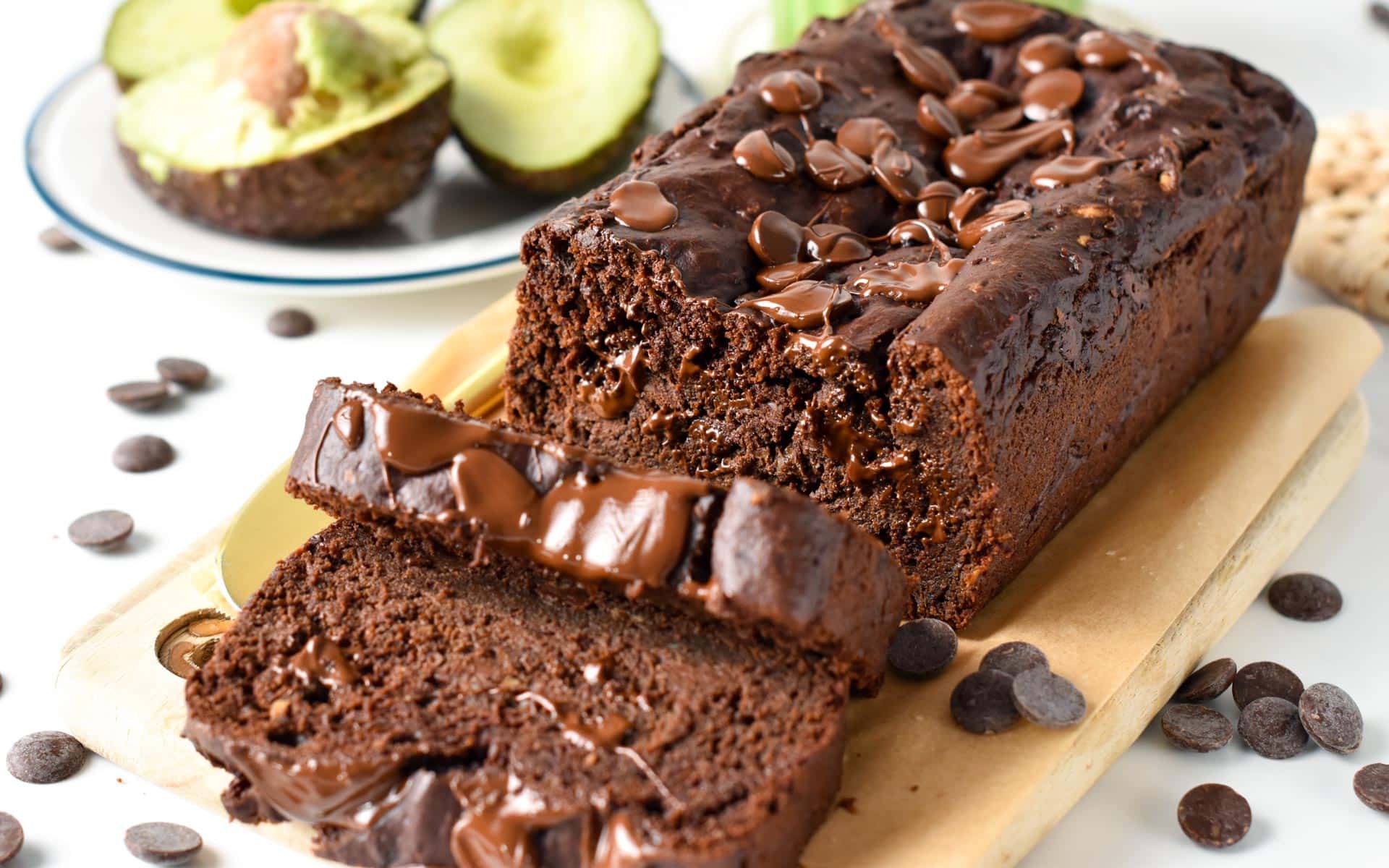 This chocolate avocado bread is a healthy chocolate bread packed with healthy fats from omega-3 naturally present in avocados. Plus, it's egg-free, dairy-free, and vegan too.