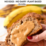 This No Sugar Added Banana Bread is simply the most simple, healthy banana bread recipe ever! If you have ripe bananas sitting on your kitchen counter, this is the banana bread recipe you need.