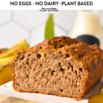 This No Sugar Added Banana Bread is simply the most simple, healthy banana bread recipe ever! If you have ripe bananas sitting on your kitchen counter, this is the banana bread recipe you need.