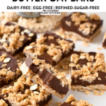 These No-Bake Chocolate Peanut Butter Oatmeal Bars are easy, healthy breakfast or snack for the chocolate peanut butter lovers.