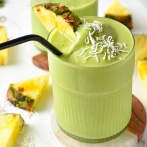 Spinach Pineapple Banana Smoothie