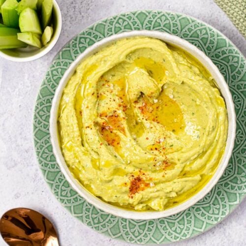 Vegan Avocado Hummus