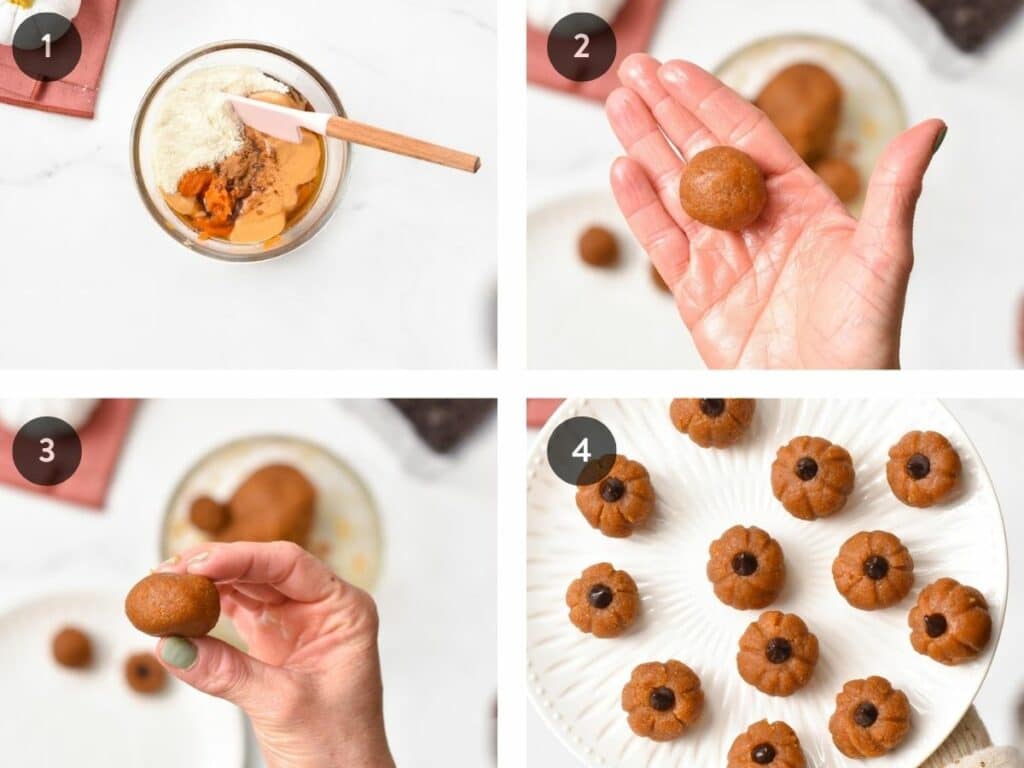 Step-by-step instructions on how to make Pumpkin Cupcake Toppers.