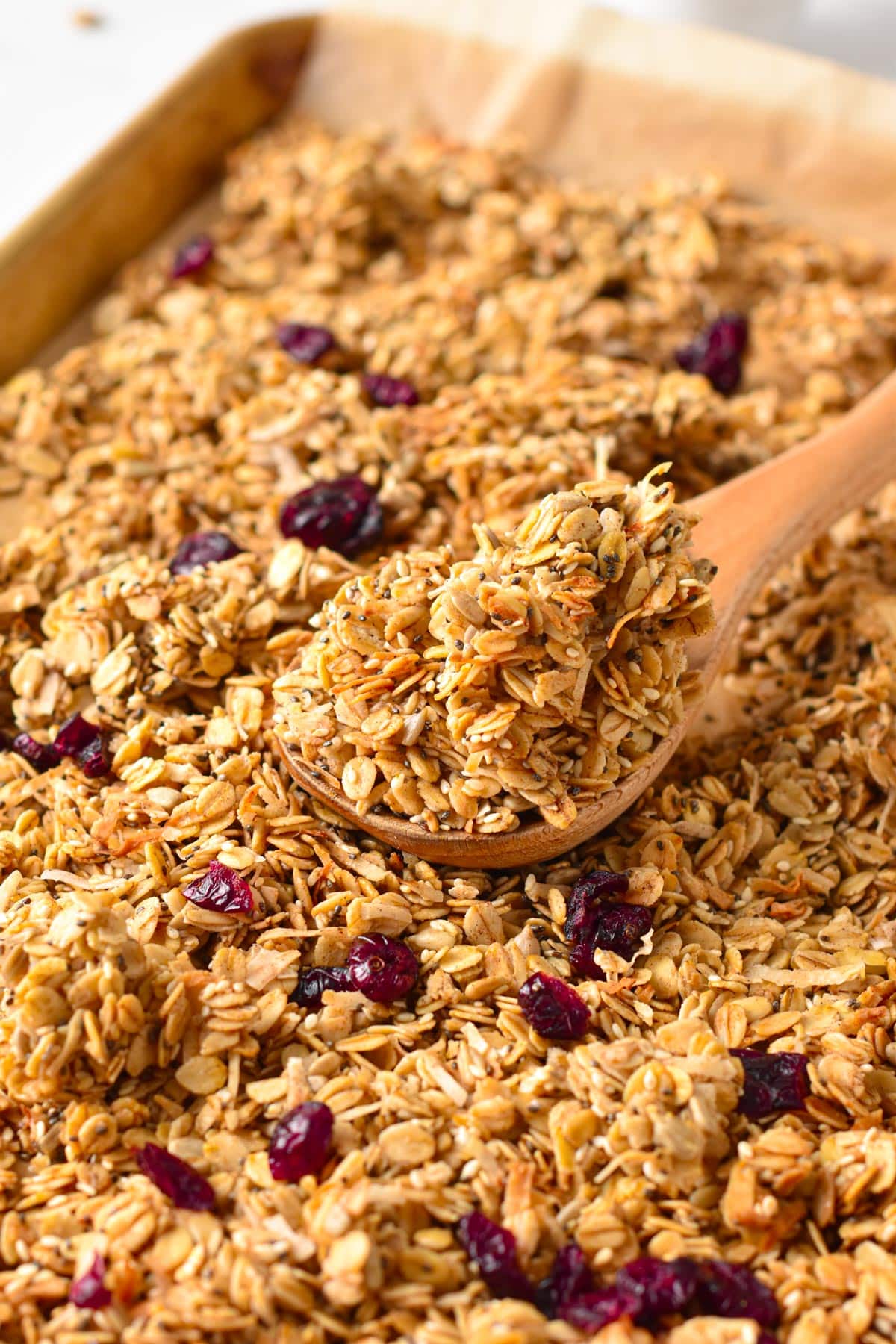 This nut-free granola recipe is the best breakfast cereal recipe if you have nut allergies.