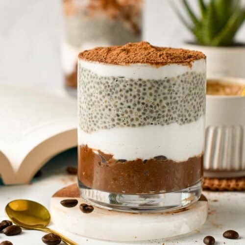 Tiramisu Chia Pudding