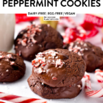 Vegan Chocolate Peppermint Cookies