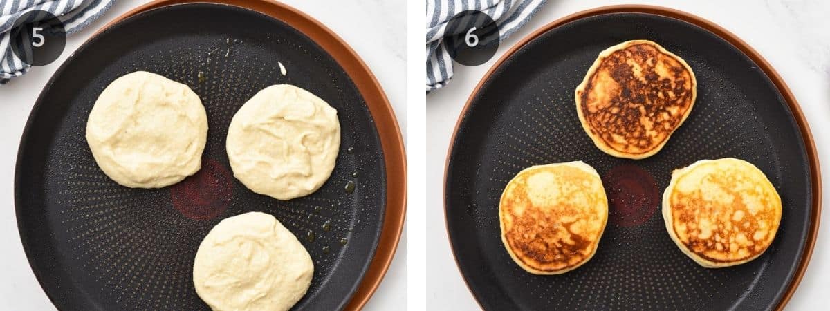 Cooking Vegan Pancakes with Coconut Flour