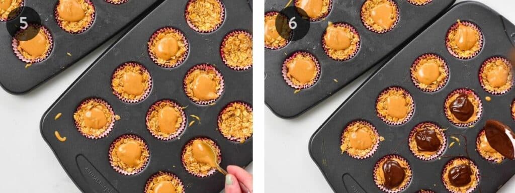 Making No-Bake Peanut Butter Cups