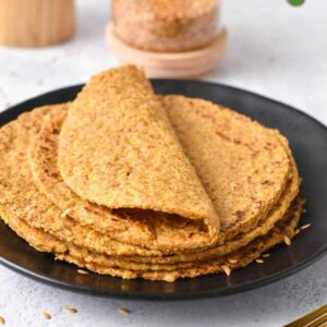 Flaxseed Tortillas With Only 2 Ingredients