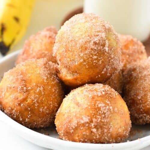 2-Ingredient Banana Donut Holes