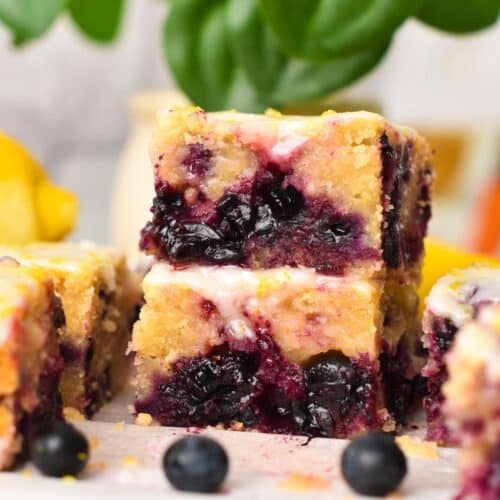 Blueberry Lemon Blondies