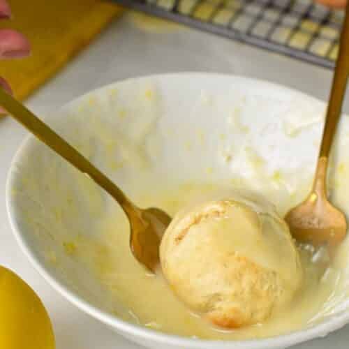 3 Ingredient Lemon Donuts  Healthy  Yeast Free  Air Fried  - 57