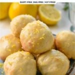This 3 ingredients Lemon Donuts are easy, fluffy, naturally yellow donuts glazed with lemon icing