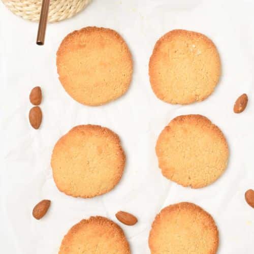 Baked 2-ingredient cookies