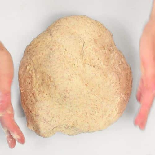 Vegan Irish Soda Bread dough ball.