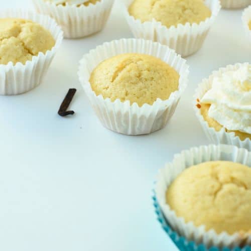 Vegan Vanilla Cupcakes - 50