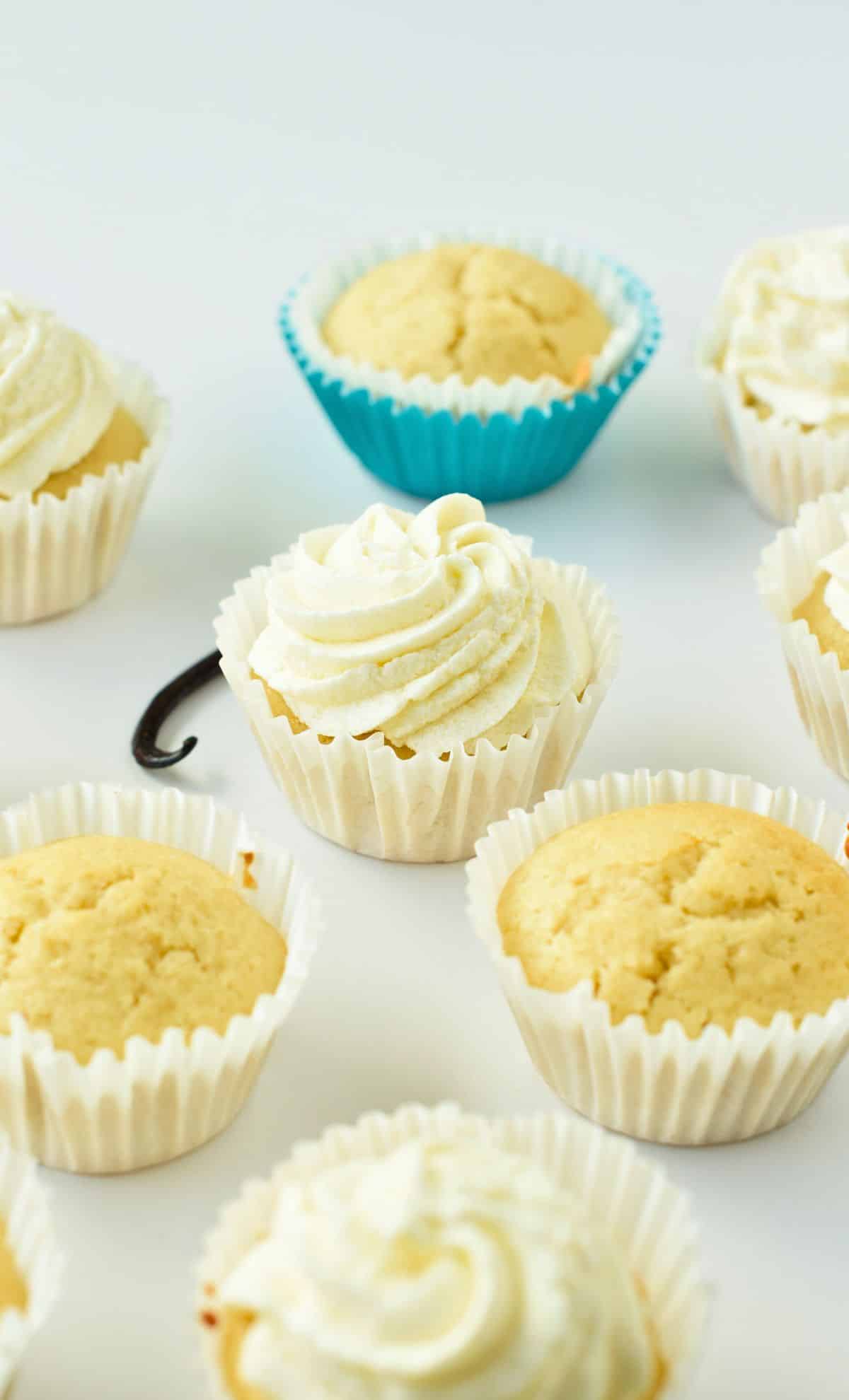 Vegan Vanilla Cupcakes - The Conscious Plant Kitchen