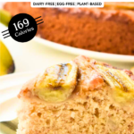 Eggless Banana Cake