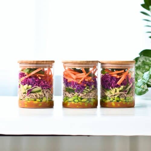 Vegan Soba Noodle Salad (32g Protein)