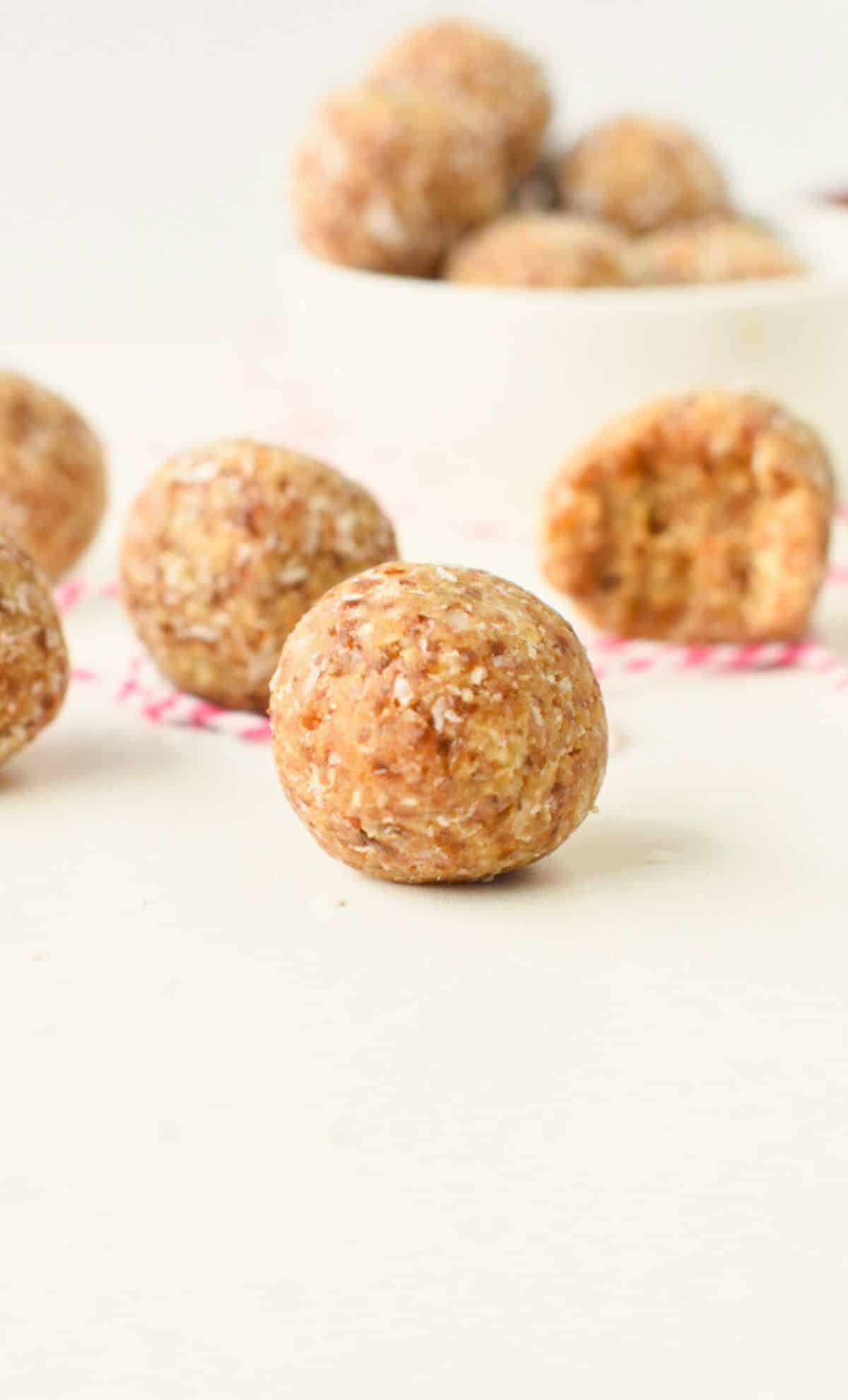 Vegan Salted Caramel Bliss Balls