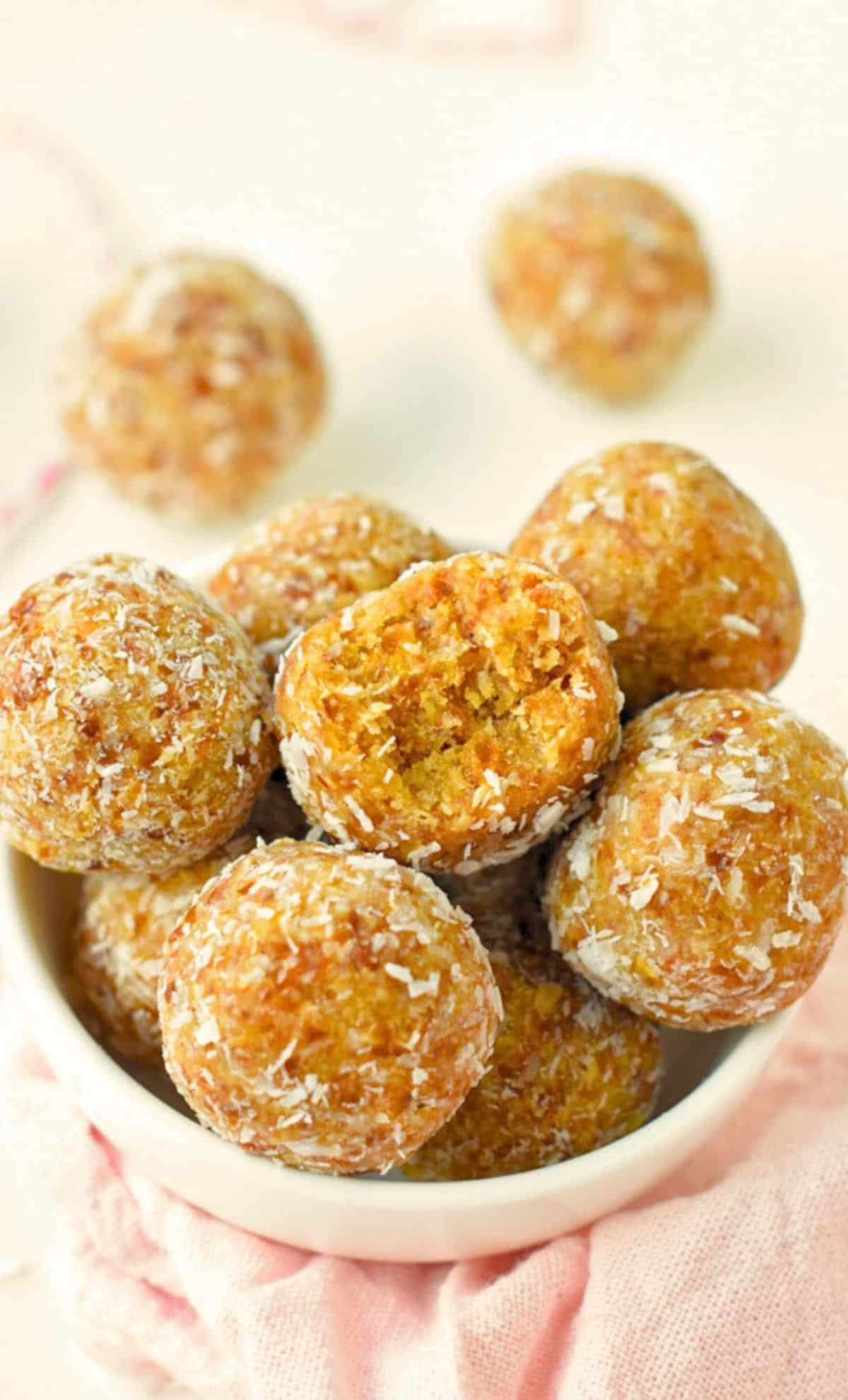 Vegan Salted Caramel Bliss Balls