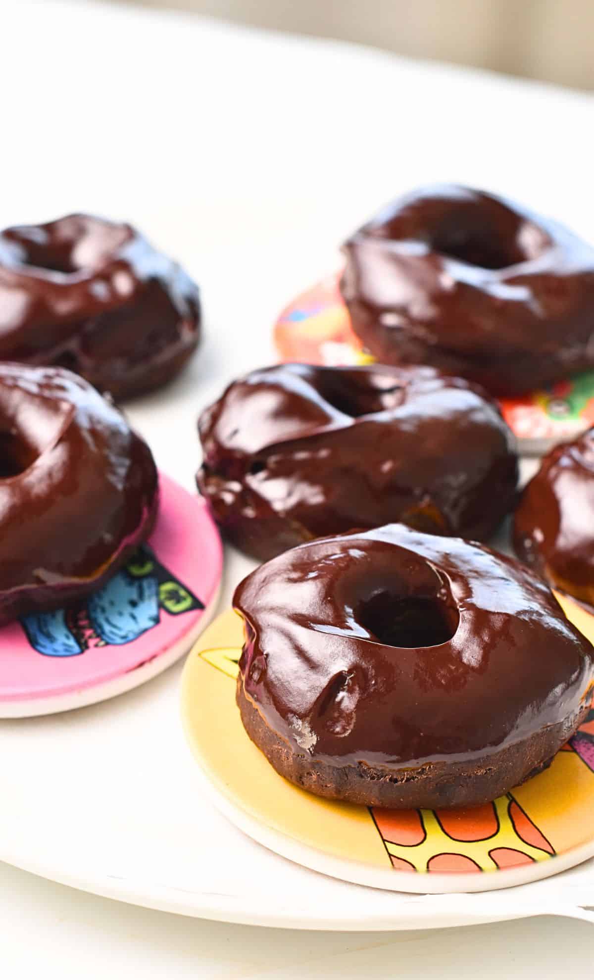 Chocolate Banana Donuts