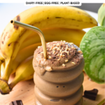 Chocolate Peanut Butter Banana Smoothie
