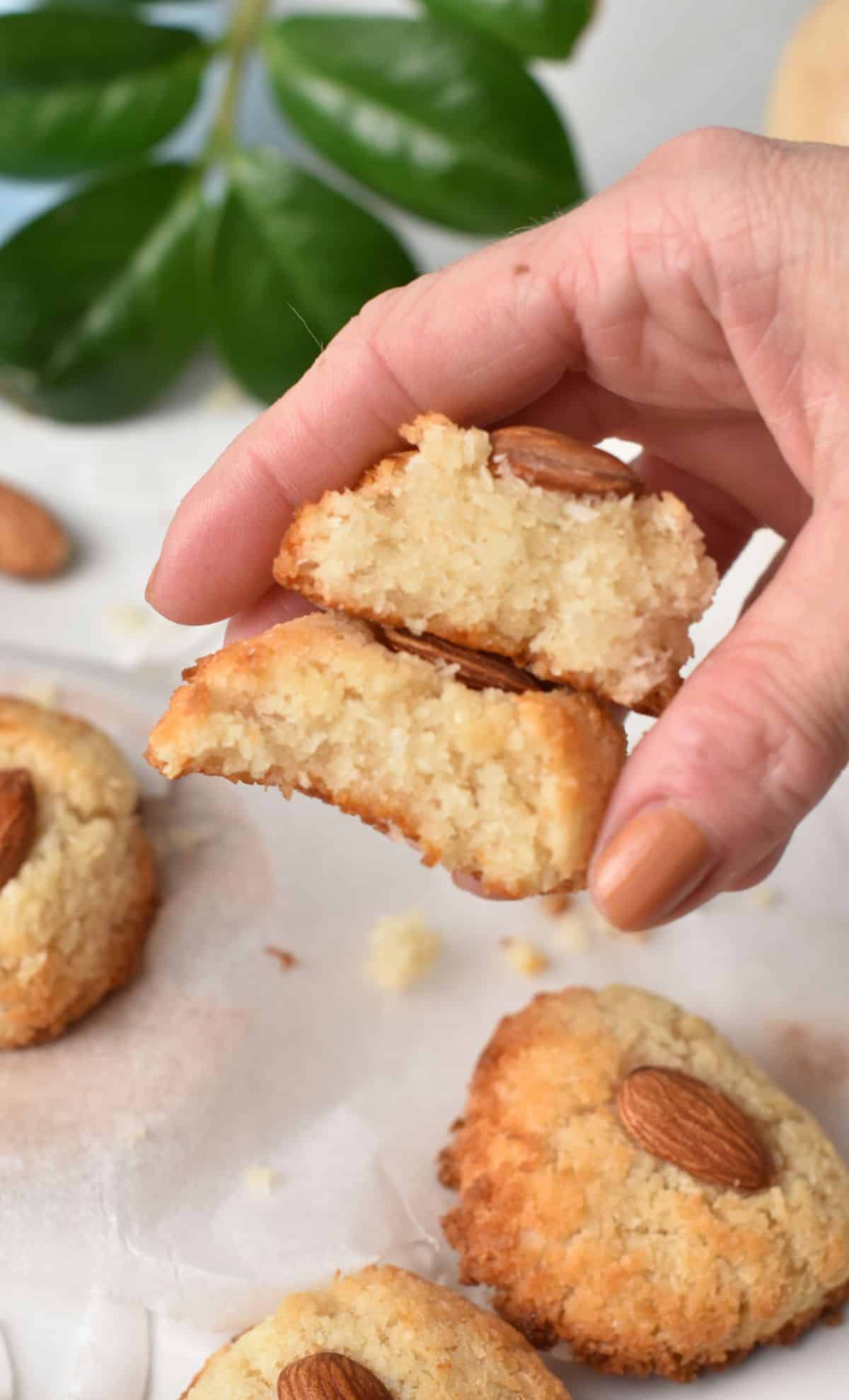 Coconut Almond Cookies