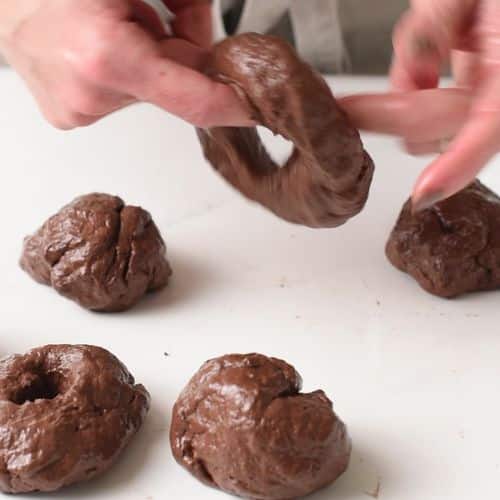 Widening the gap in the Chocolate Banana Donuts.