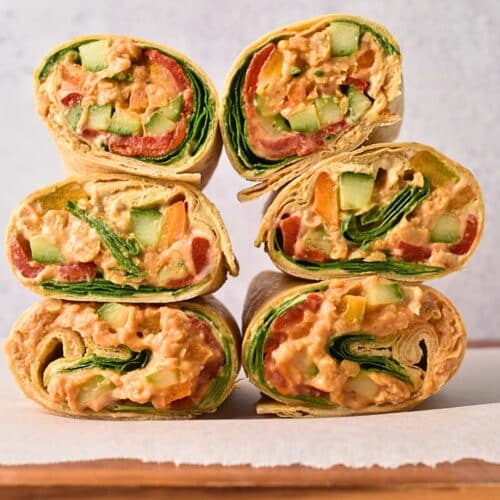 Vegan Hummus Wrap (20g Protein)