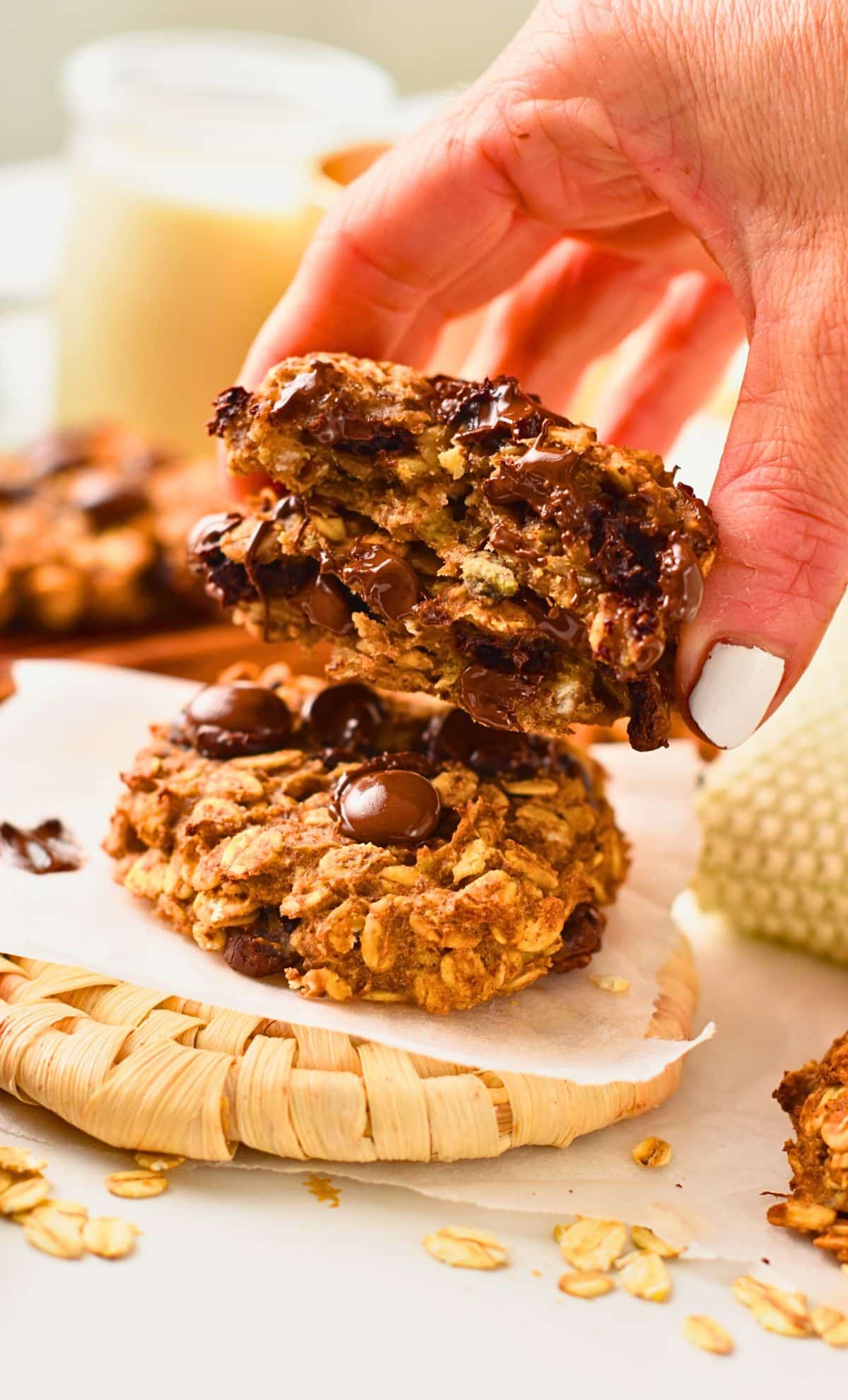 Healthy Breakfast Cookies  4 Ingredients  No Added Sugar  - 10
