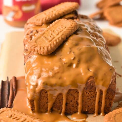 Biscoff Banana Bread (No Eggs, No Dairy)